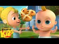 Heißes Kreuzbrötchen Lernvideo + Kinderreime für Kinder - Looloo Kids