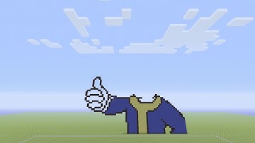 Minecraft Pixel Art | Fallout Boy | Speedbuild