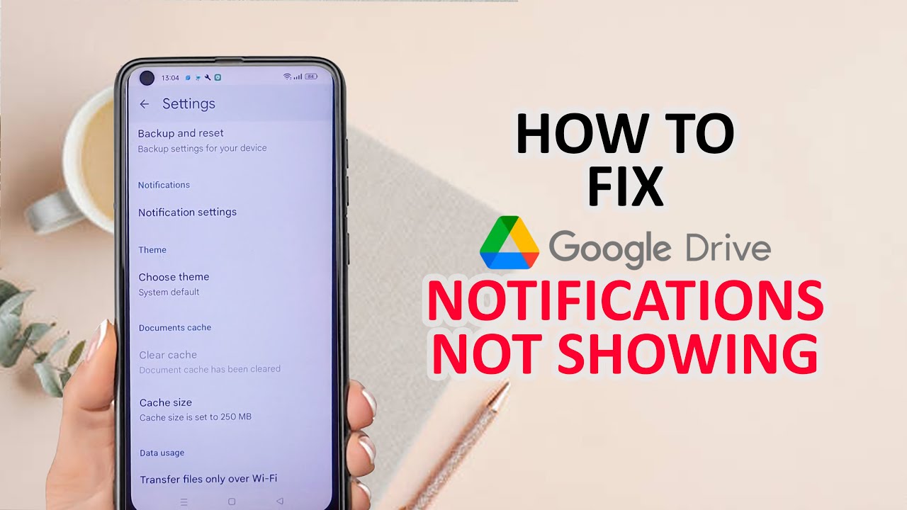 How To Fix Google Drive Notifications Not Showing On Android - YouTube