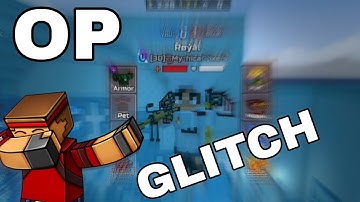 This Glitch Allows You To Get In The Walls! | Pixel Gun 3d