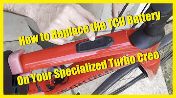 Replace the TCU Battery on your Specialized Turbo Creo