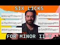 6 ESSENTIAL Minor ii-V Licks!