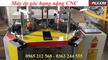 MÁY ÉP GÓC CỬA NHÔM CNC THÔNG MINH HẠNG NẶNG