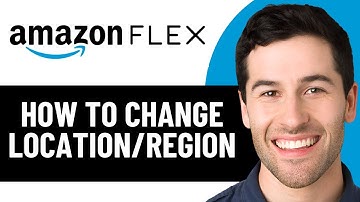 HOW TO CHANGE LOCATION/REGION ON AMAZON FLEX APP 2025! (FULL GUIDE)