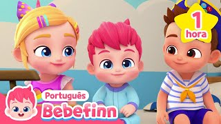 Melhores Canções dos Animais 🐻 Desenho Animado | +Completo | Bebefinn em Português- Canções Infantis