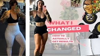 How I Changed My Body & MINDSET In 6 Months (no gatekeeping)
