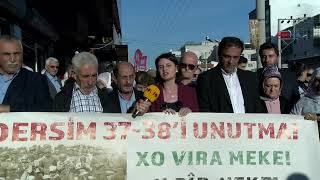 Mersin ve Adana’da Seyit Rıza ve yol arkadaşları anıldı