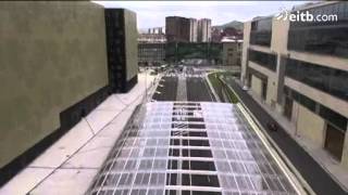 El nuevo acceso de Bilbao visto desde el aire