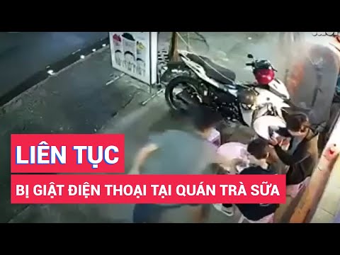 Video Khách lẫn nhân viên quán trà sữa liên tục bị giật điện... - youtube