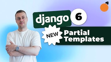Django 6 - Partial Templates now in Django Core! (perfect for HTMX & Alpine.js!)