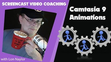 Using Camtasia Transitions as Animations