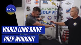 World Long Drive - Prep Workout Follow Along screenshot 2