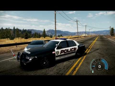 Need For Speed Hot Pursuit 3 2010 Ford Crown Victoria Police Chase HD