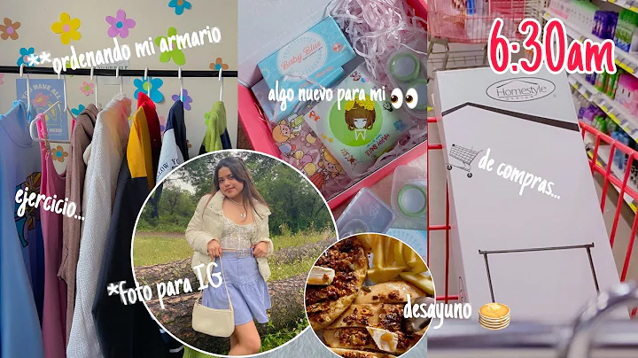 UN DA PRODUCTIVO EN MI VIDA | limpiando mi cuarto,...