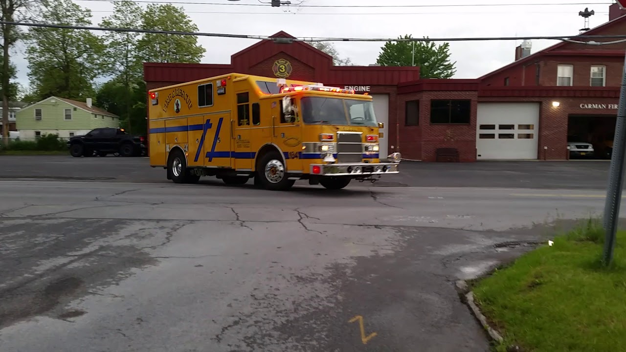 Carman Fire Rescue 134 Responding May of 2016 YouTube