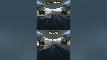 Autopilot VS Human Landing An Airplane