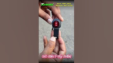 CNC Metal Switch 3 Way With Led - Handlebar Fitting #xtremz