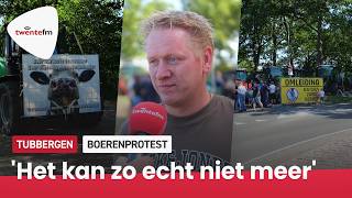 Protesterende Boeren Blokkeren Wegen Rond Natura 2000-Gebied Springendal En Dal Van De Mosbeek
