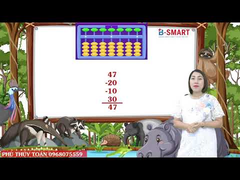 Video HỌC TOÁN SOROBAN MIỄN PHÍ : Bài 4 : Cộng trừ các hạt... - YouTube