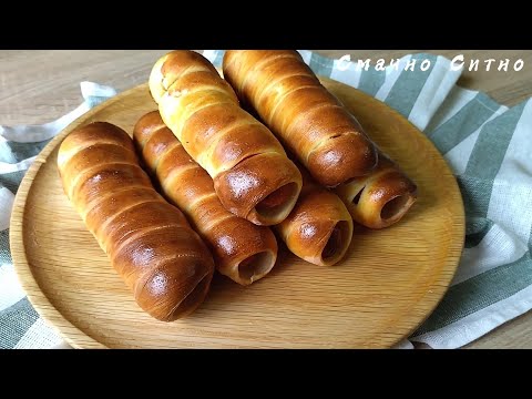 БУЛОЧКИ З СОСИСКАМИ.