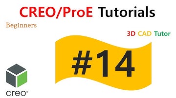 How to Trim, Corner Trim in CREO 6.0 | Creo Tutorials for Beginners #14