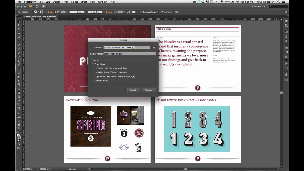 Package Files Adobe Illustrator Cs6 August 12 Sneak Peek Youtube