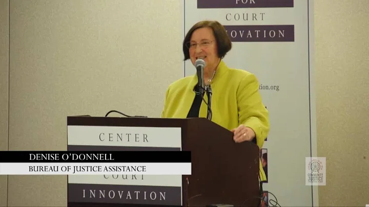 Bureau of Justice Assistance Director Denise O'Don...