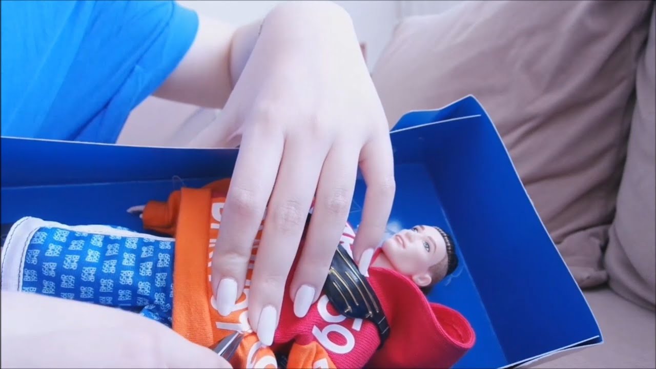 Asmr kutu açılımı (Ortam Sesi): Bmr1959 Ken Oyuncak Bebek | Asmr Unboxing