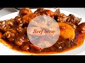 Mouth Watering Beef Stew Recipe!