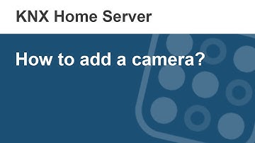 How to add a camera to a project in i3 KNX?