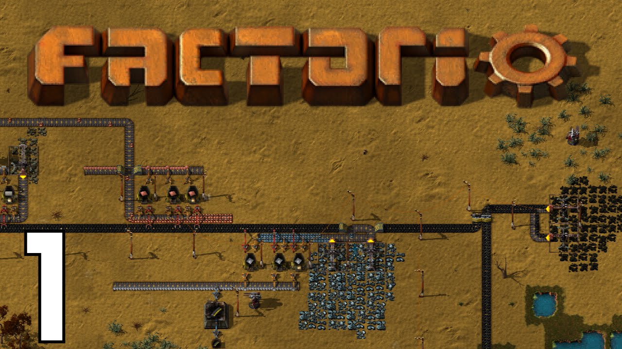 Factorio - Episode 1 - YouTube