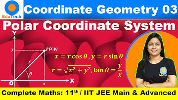 Coordinate Geometry class 11, L3, Polar Coordinate System, IIT JEE Main 2021 maths Advanced