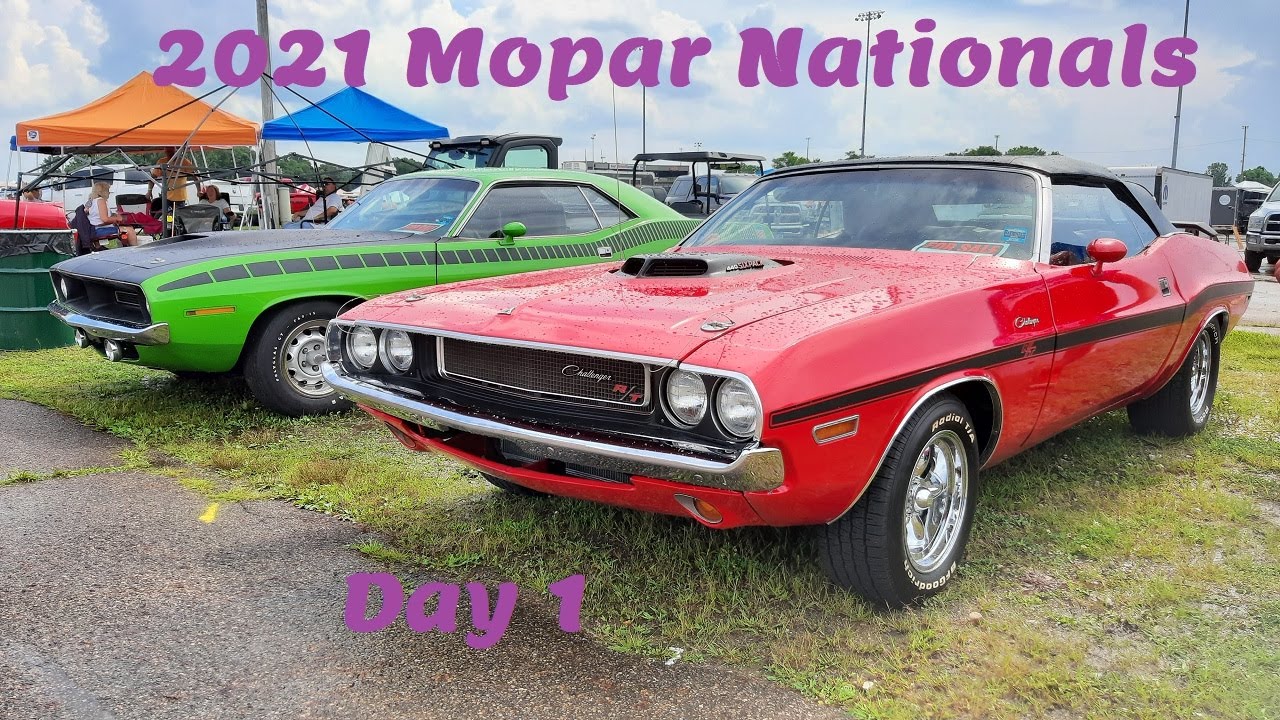 Mopar Nationals 2021 Day 1! AMC and Mopar Powered rides invade National