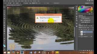 how to create water ripple photoshop bangla tutorial