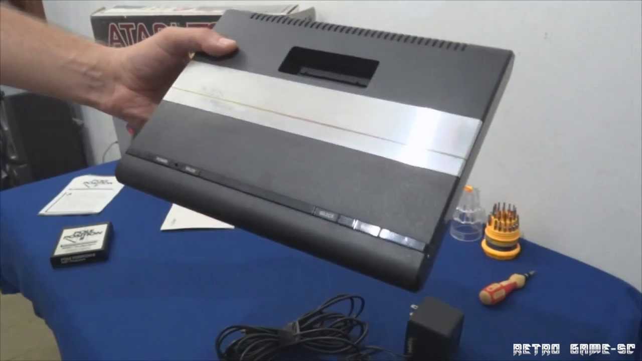 Video Game Atari 7800 - Sua história - Manutenção - Limpeza