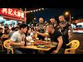A Hidden God Of Wine Is Humiliated At A Night Market One Call Brings Many Elite Guards Thugs Kneel 