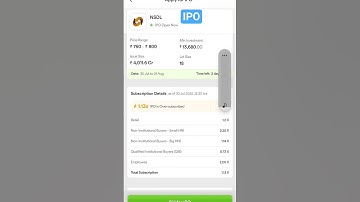 NSDL IPO open for Buying #onlinebanking #ipo #nsdl