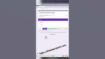How to get Geolocation using Google form  #googlesheets #shorts