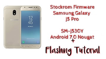 Stockrom Firmware Samsung J5 Pro SM-J530G