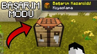 MİNECRAFT PE BAŞARIM MODU/JAVAYA GEREK YOK TEK TIKLA İNDİR(Mcpe)