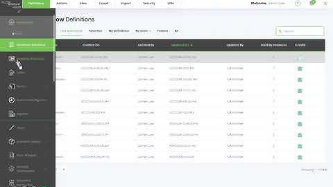 FlowWright -  defining and using required variables & globals