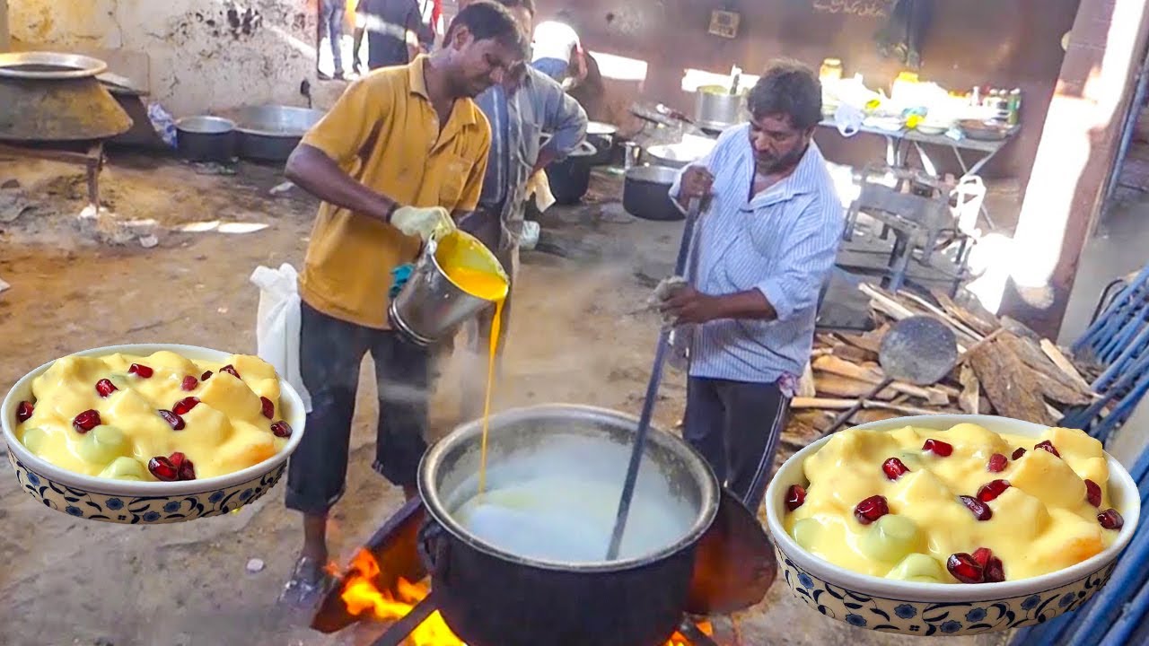 FRUIT CUSTARD RECIPE | Super Creamy Tasty Summer Dessert | #FruitNinja #IndianStreetFood | KikTV Network