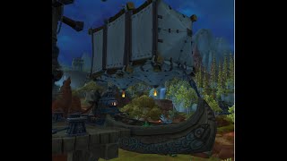 WoW Homestead, Trading a sign for a flying Canoe (Rough Build)