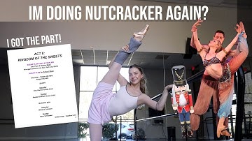 Nutcracker Ballet Cast List Reveal ★ I GOT IN!