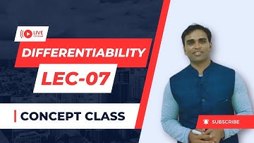 Continuity and Differentiability L-7 | JEE Mains 2024 | Full Chapter Explanation | Rahul Sir