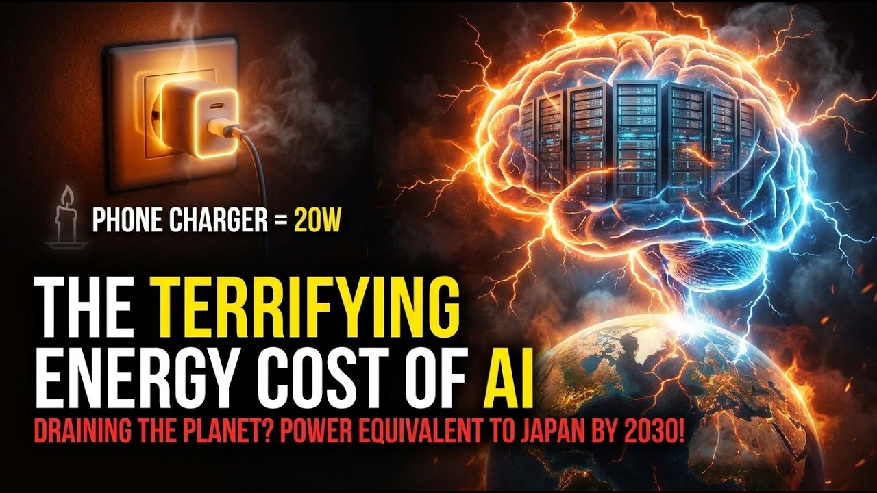 The Terrifying Energy Cost of Artificial Intelligence - YouTube