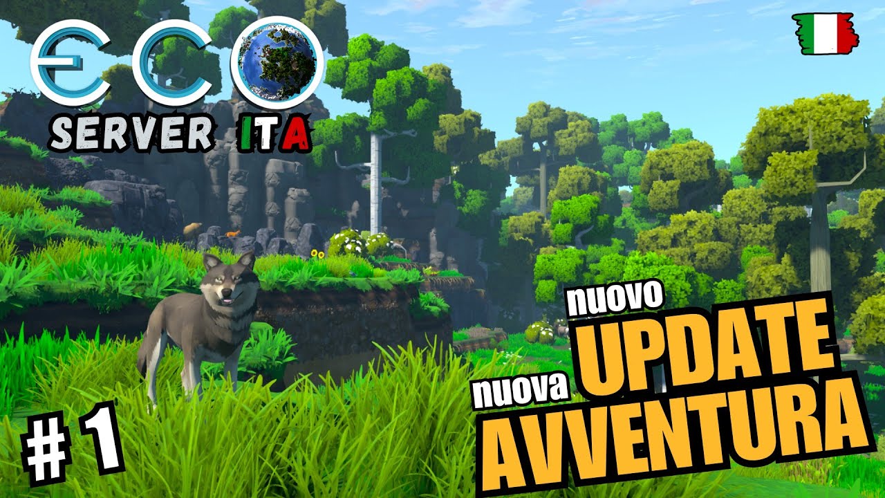 NUOVO UPDATE NUOVA AVVENTURA E NUOVO LAVORO - eco gameplay ITA #1 - SERVER ITA 
