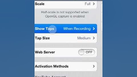 The best display recorder settings