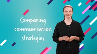 Cambridge Secondary: Comparing communication strategies