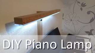DIY Piano Lamp